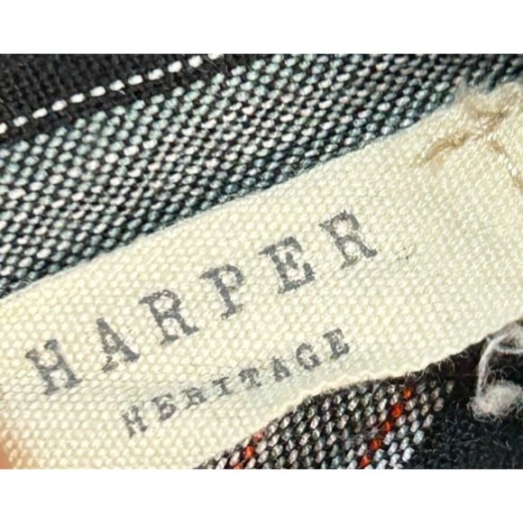 Harper Womens Sleeveless Stripe Jumpsuit with Belt Size M Avant garde Y2K Boho - Picture 9 of 12